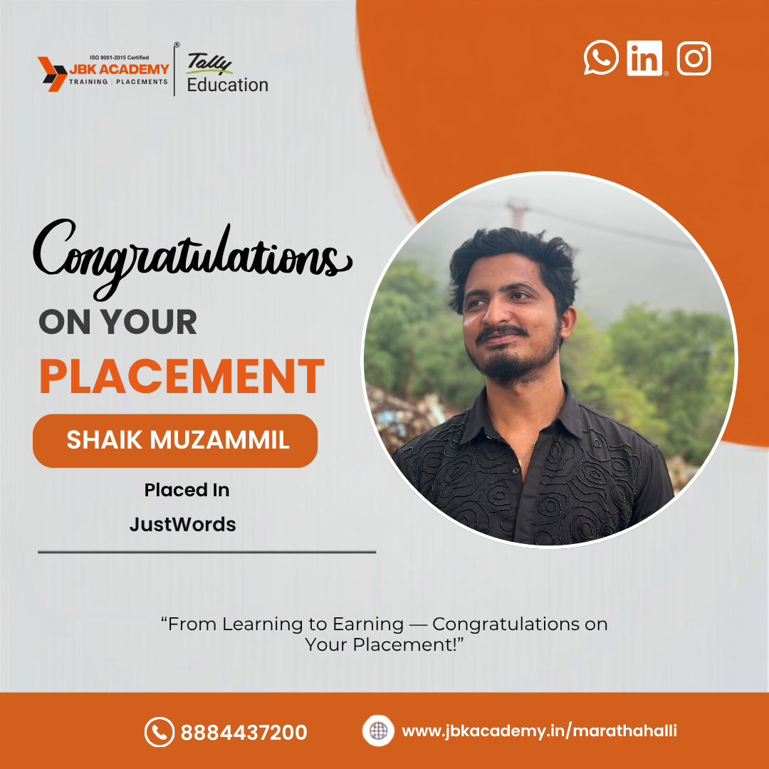 Placed Student at JBK Academy Marathahalli (13)
