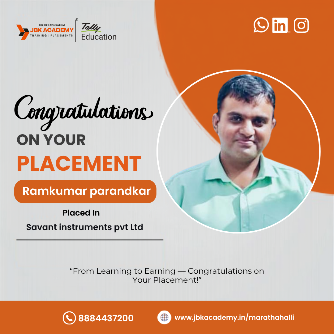 Placed Student at JBK Academy Marathahalli (6)