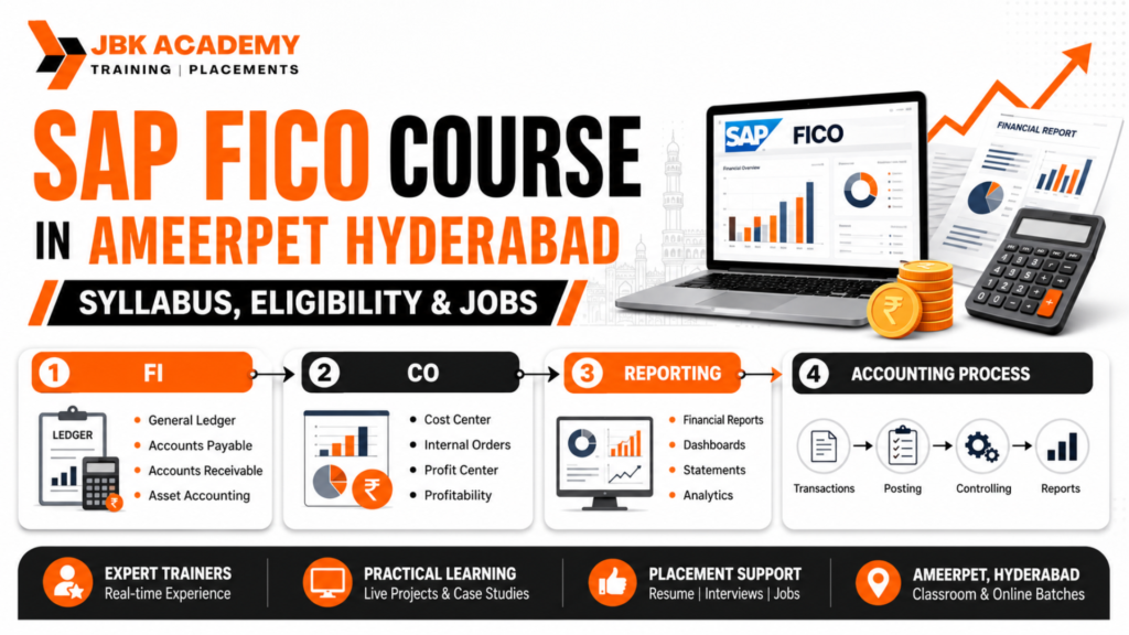SAP FICO Course in Ameerpet Hyderabad | Syllabus, Eligibility & Jobs