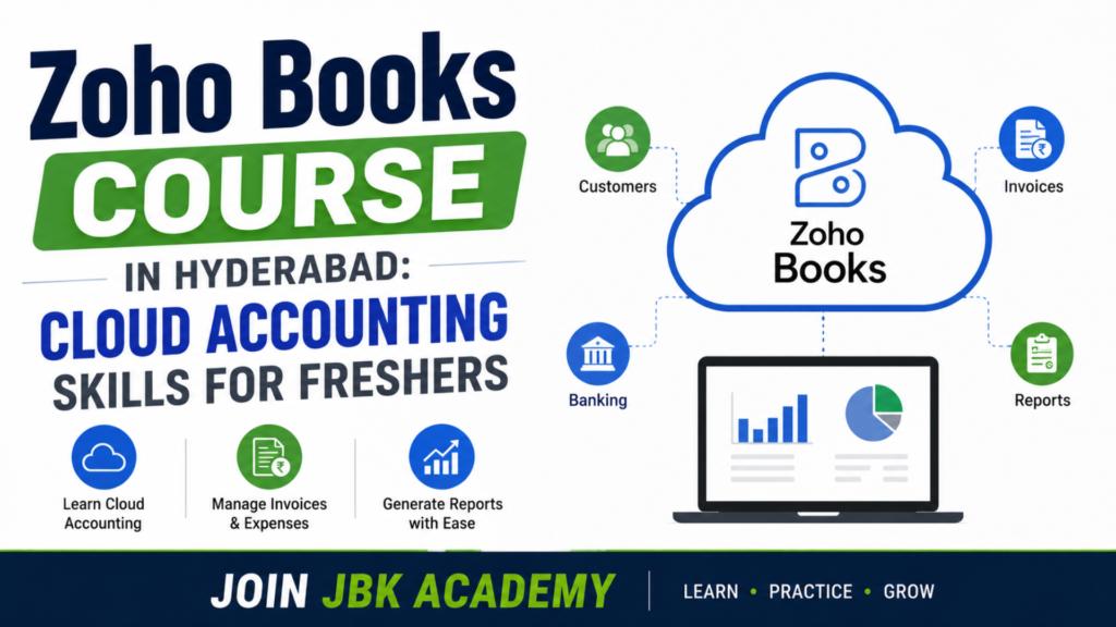 Zoho Books Course in Hyderabad