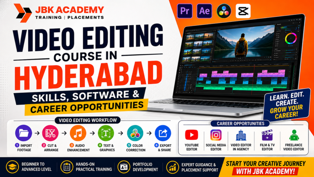 Video Editing Course in Hyderabad